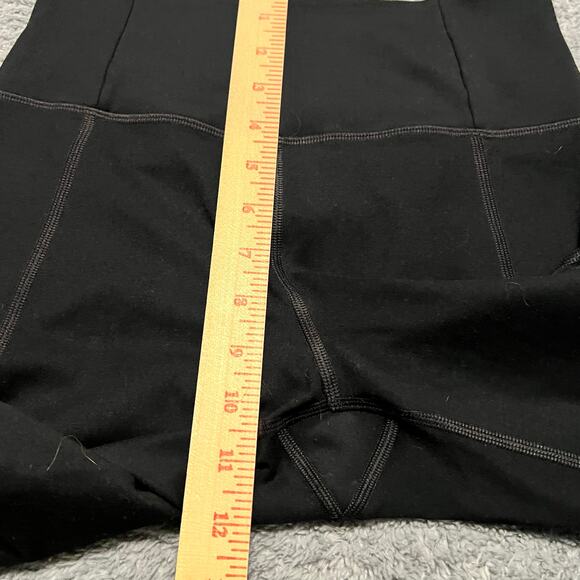 Girlfriend Collective Leggings Pants Womens Small Black High Rise Ankle - Picture 5 of 6